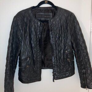 Zara Faux Leather Jacket